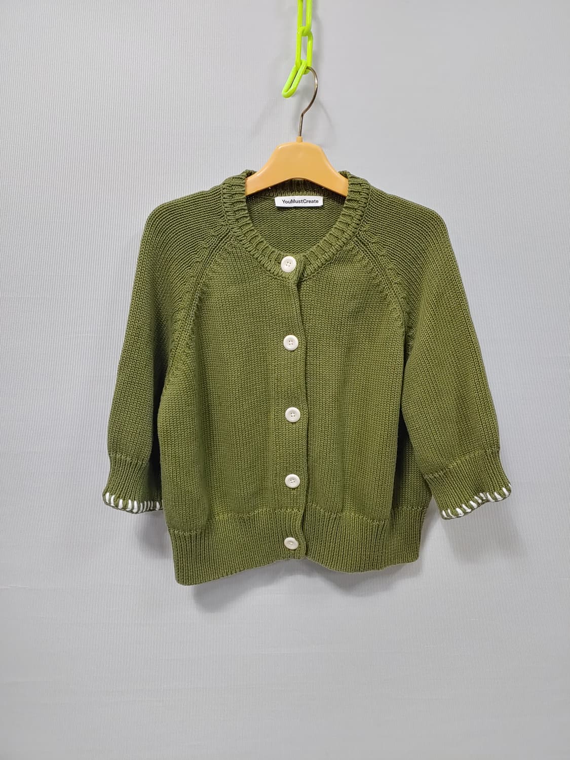 25년 YouMustCreate ymc 콰이 니트 가디건 s 상품이미지1