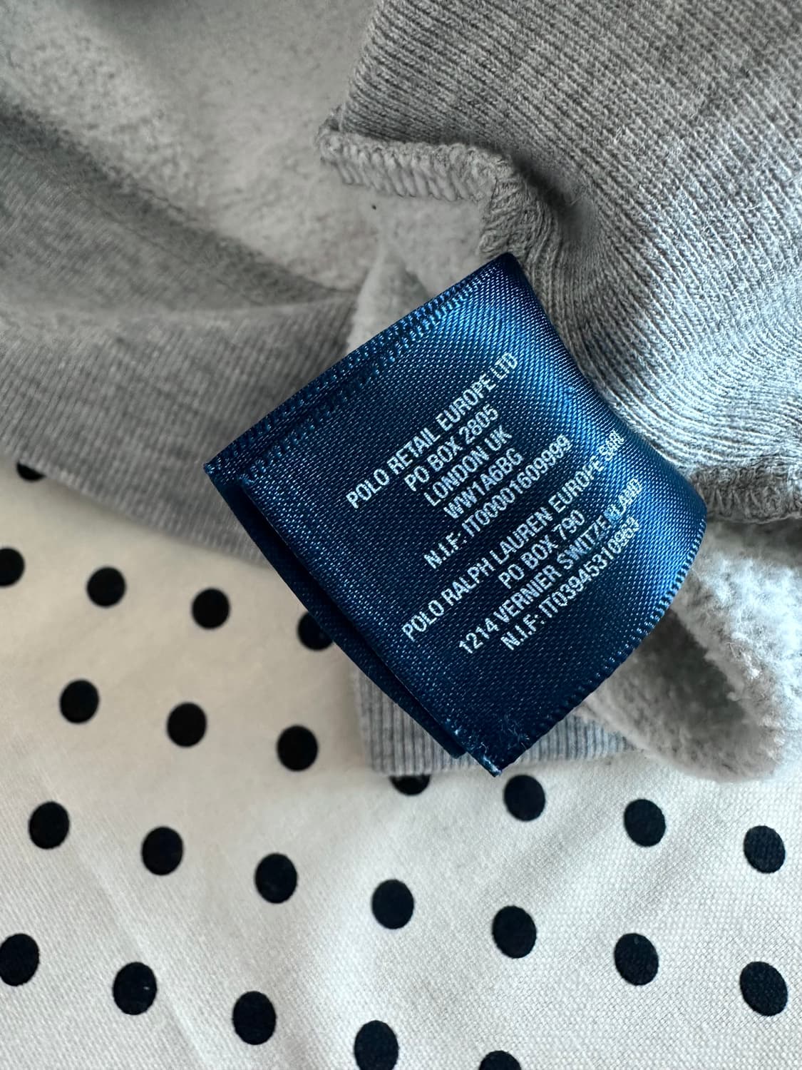 폴로 랄프로렌 빅포니 후드집업 그레이 상품이미지5