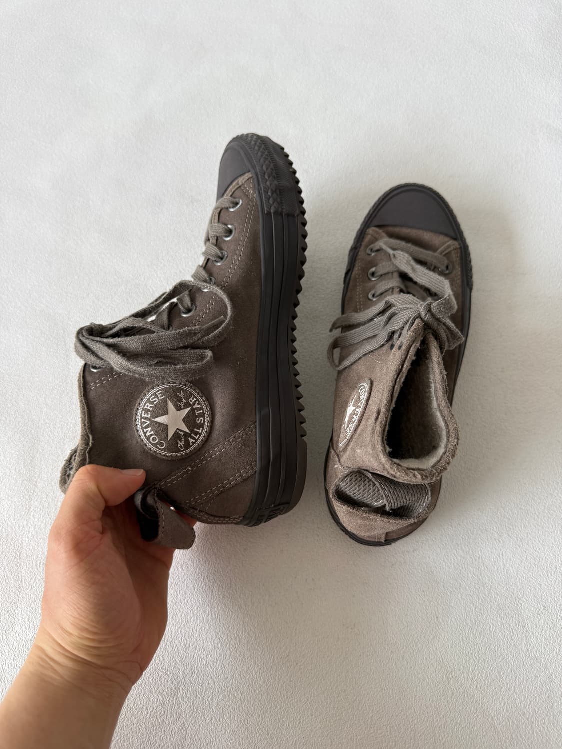 [260]컨버스(CONVERSE) 스웨이드 샤크솔 상품이미지5