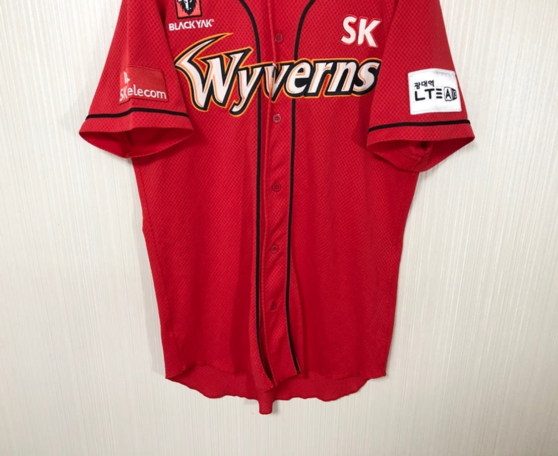KBO 블랙야크 SK와이번스 선수실착 원정유니폼/져지 #65 이윤재 상품이미지3