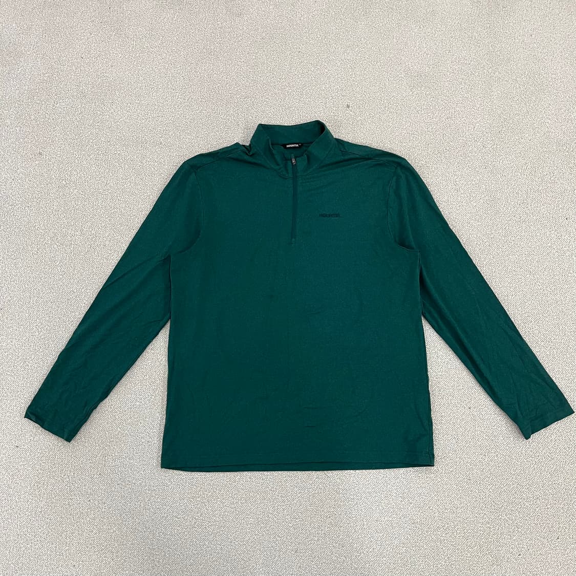 [110] 마운티나 베이직 긴팔 반집업 티셔츠 0120M1 상품이미지1