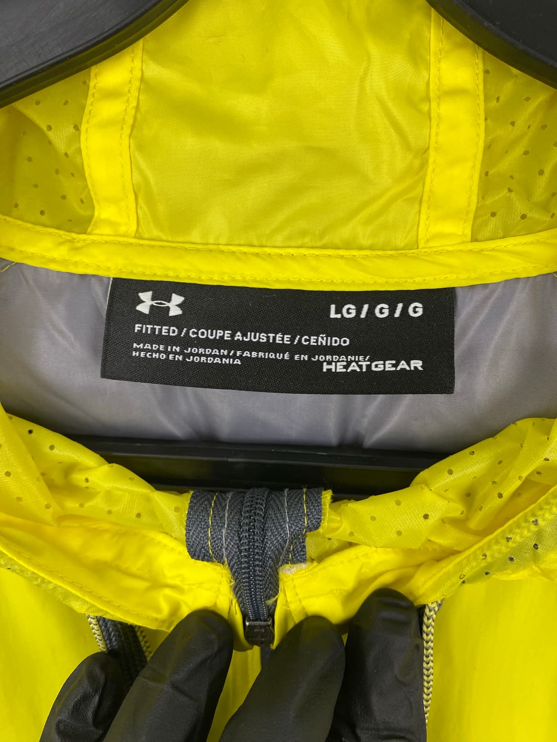 언더아머 형광 러닝 바람막이 L 상품이미지5