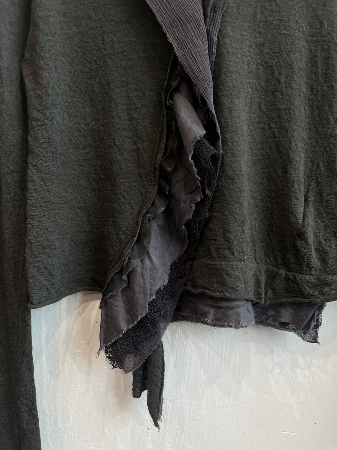 pas de calais 퓨어린넨 가디건 Made in JAPAN 상품이미지2