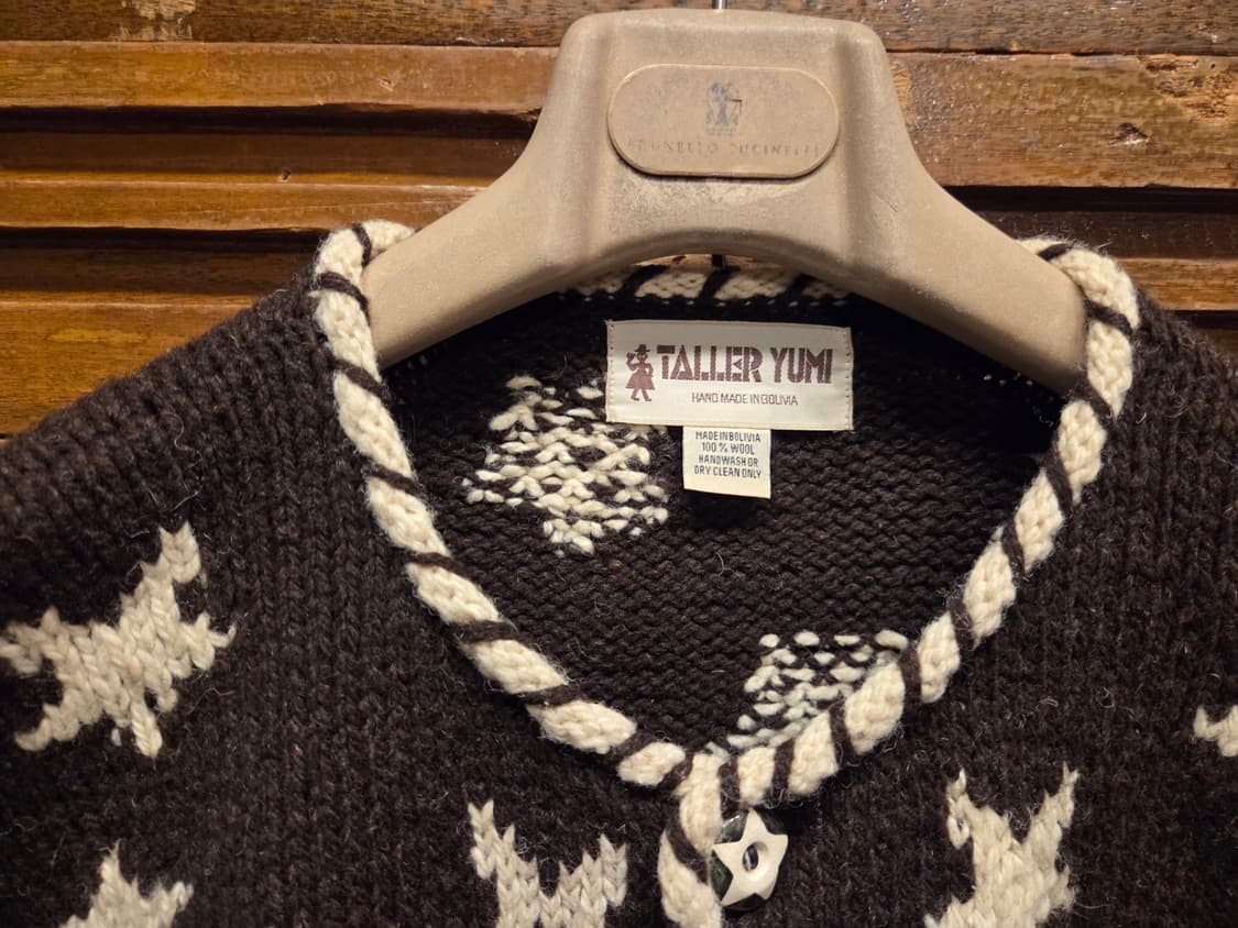 vtg 핸드메이드 니트 가디건 상품이미지7