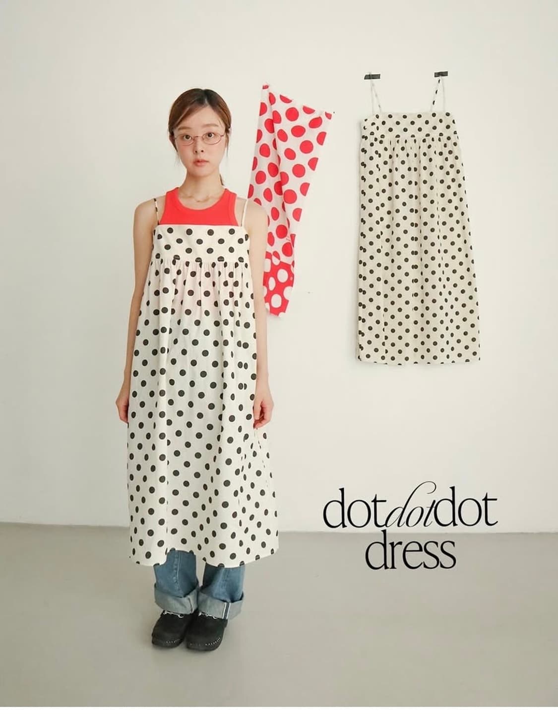 parkvin 파크빈 도트 원피스 (리퍼브) 상품이미지1