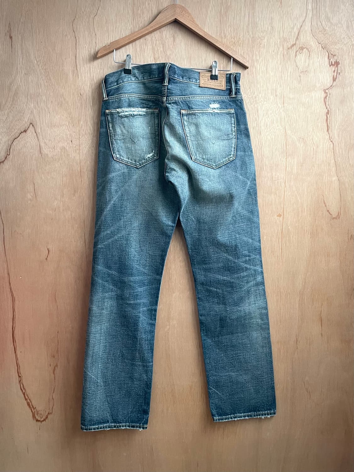 폴로 패치워크 데님 팬츠 상품이미지4