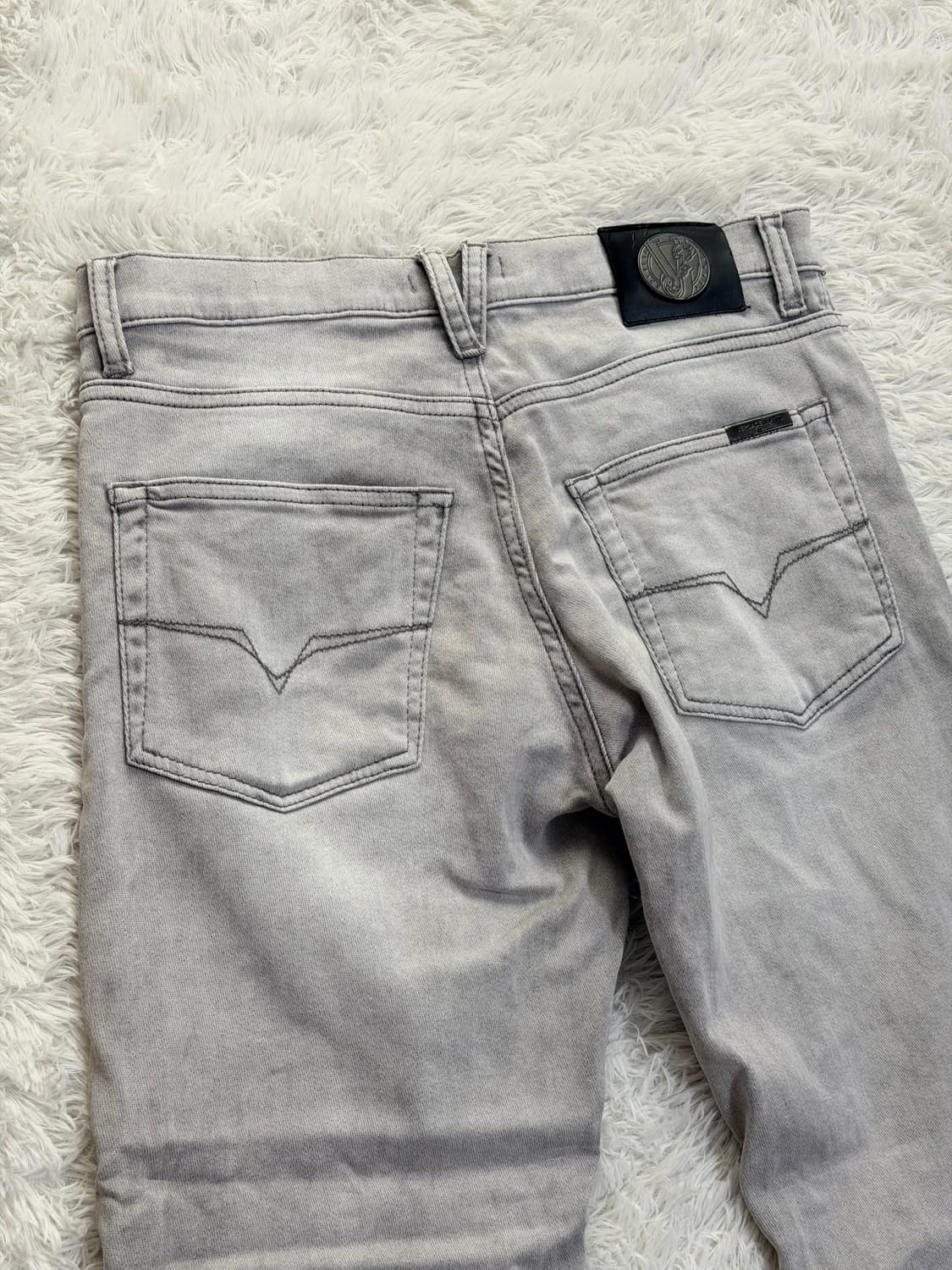 베르사체 진 슬림핏 청바지 회색 31사이즈 상품이미지4