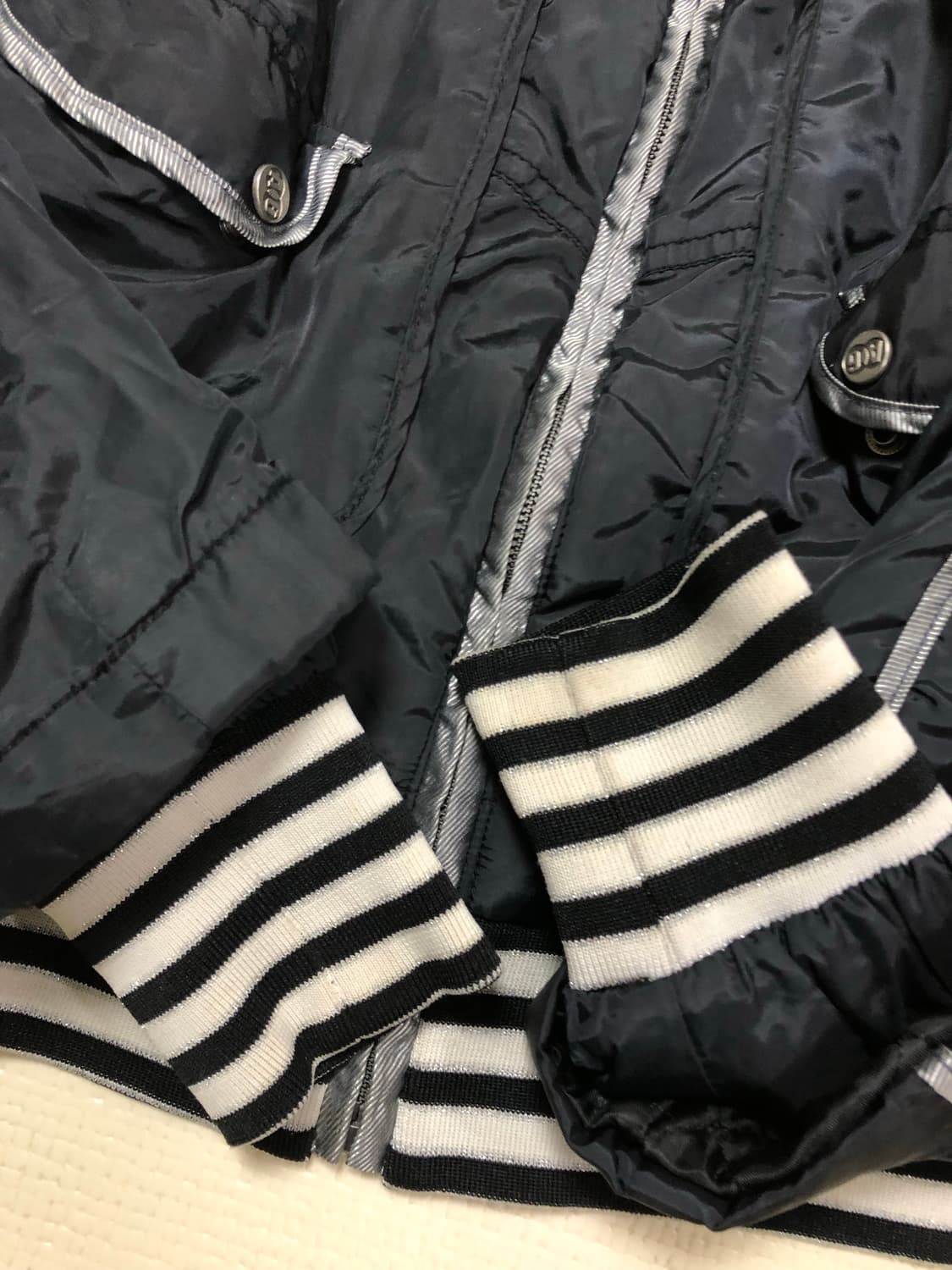 빈티지 에스크 블랙 펑크 점퍼 상품이미지9