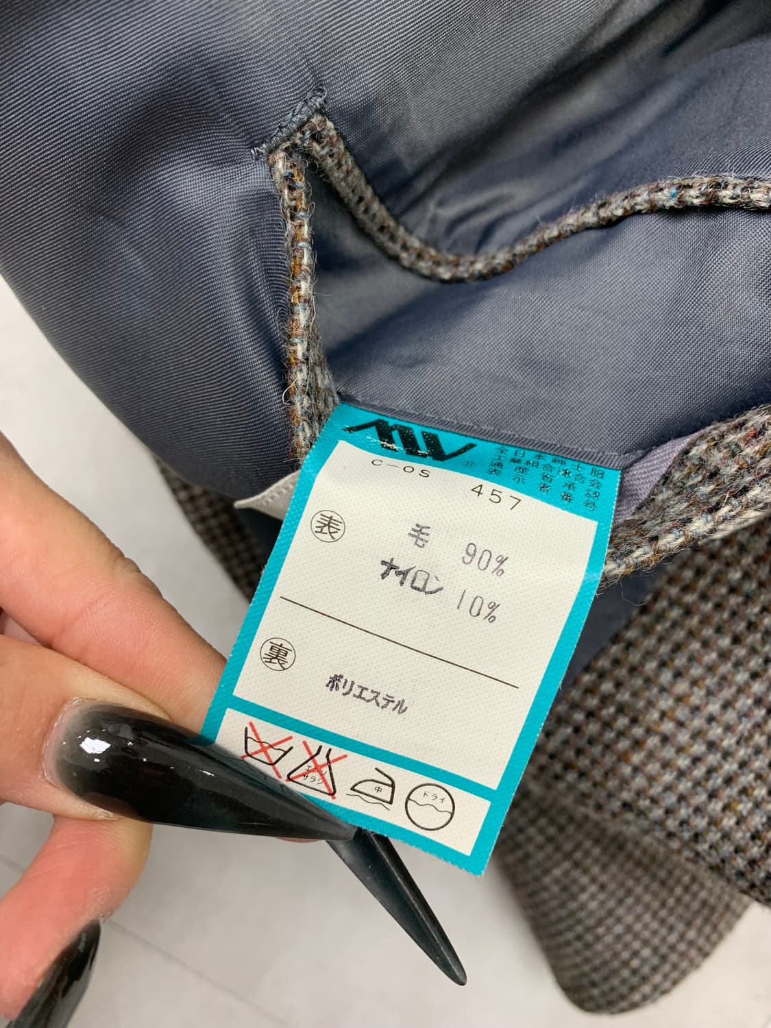 Drama 체크 블레이저 #280 상품이미지6