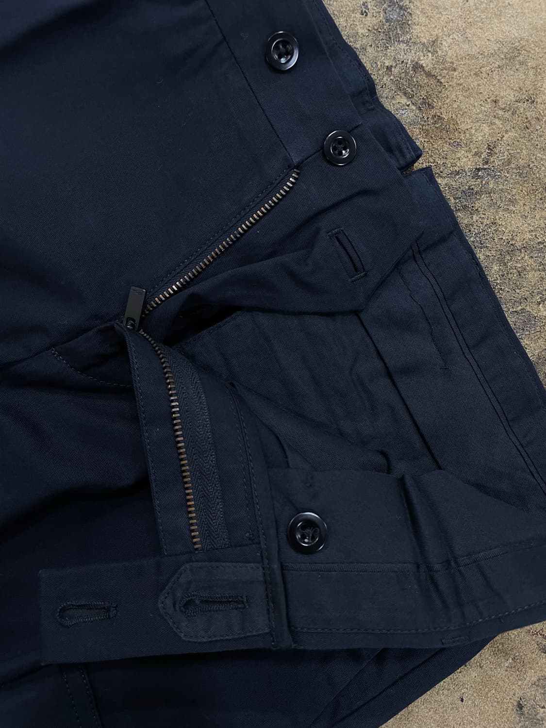 폴로랄프로렌(블랙라벨)/블랙 카고 슬렉스팬츠 상품이미지3