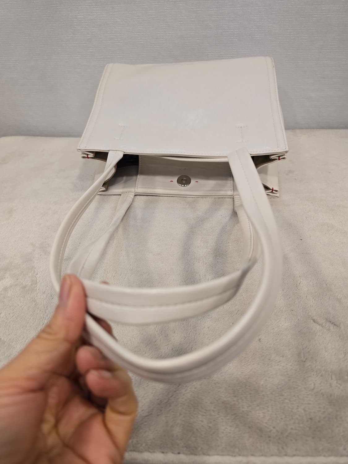 스탠드오일 오블롱백 크림 숄더백 상품이미지7