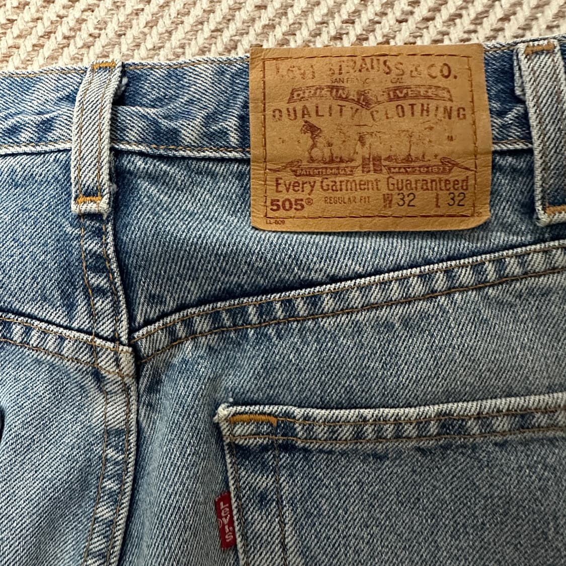LEVI'S 505 90's usa made denim pants 상품이미지3