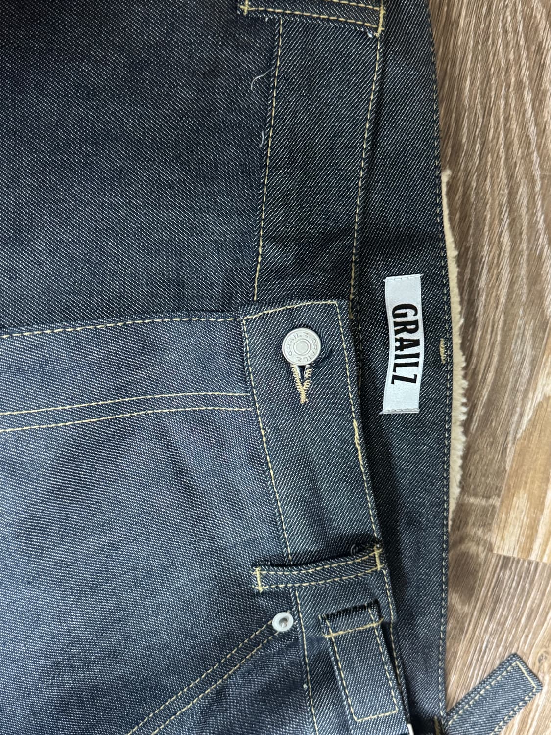 GRAILZ X KOIN SEOUL CARPENTER RAW DENIM 상품이미지3
