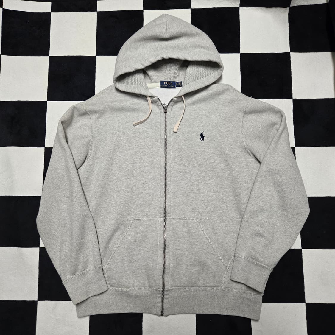 XL 폴로랄프로렌 써멀 후드 집업 그레이 상품이미지1