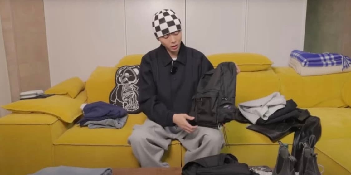 잔스포츠 빈티지 호프만 주우재 백팩 가방 블랙 상품이미지5