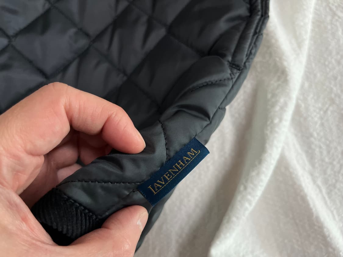 (L)빔즈 x 라벤햄 퀼팅 베스트 (블랙) 상품이미지6