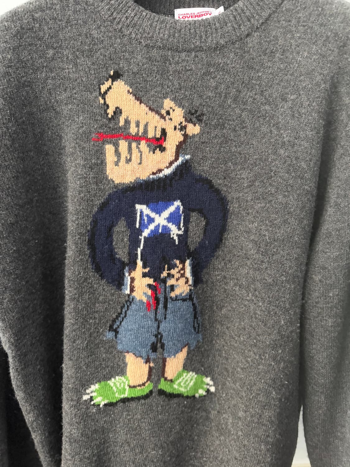 찰스 제프리 프린팅 니트 L  상품이미지4