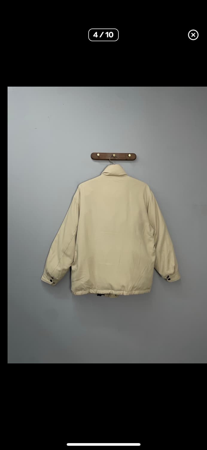 입생로랑 베이지 푸퍼 패딩 A2993 상품이미지4