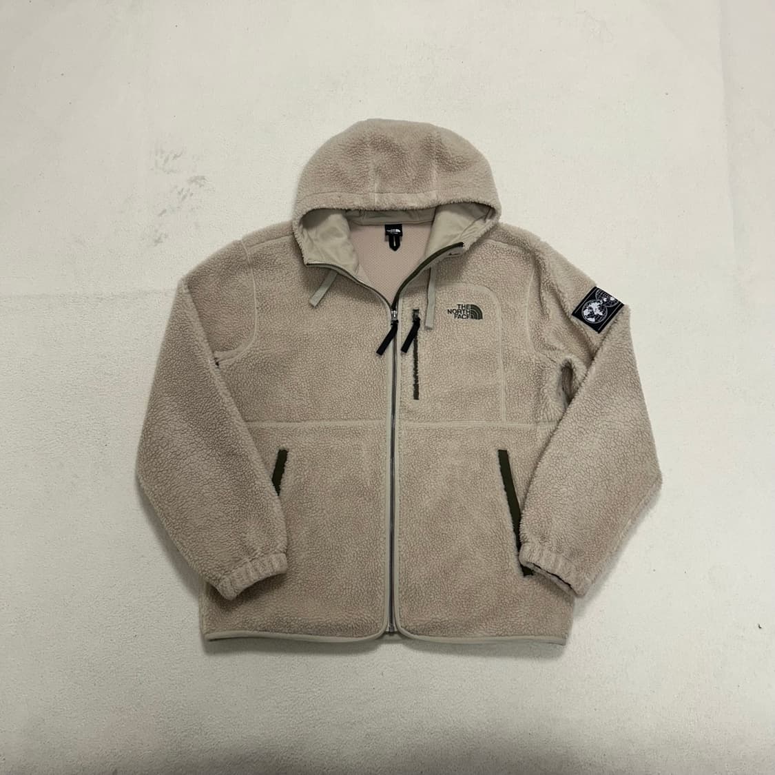 The North Face beige fleece 상품이미지4