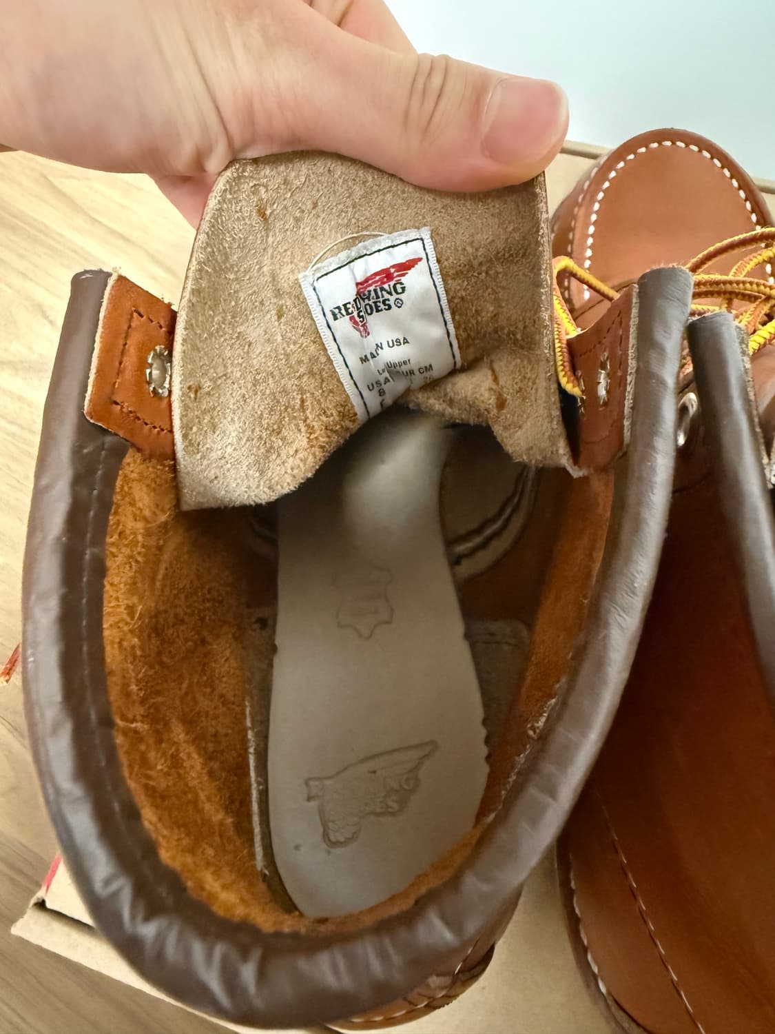 레드윙 목토 875 8E 상품이미지5