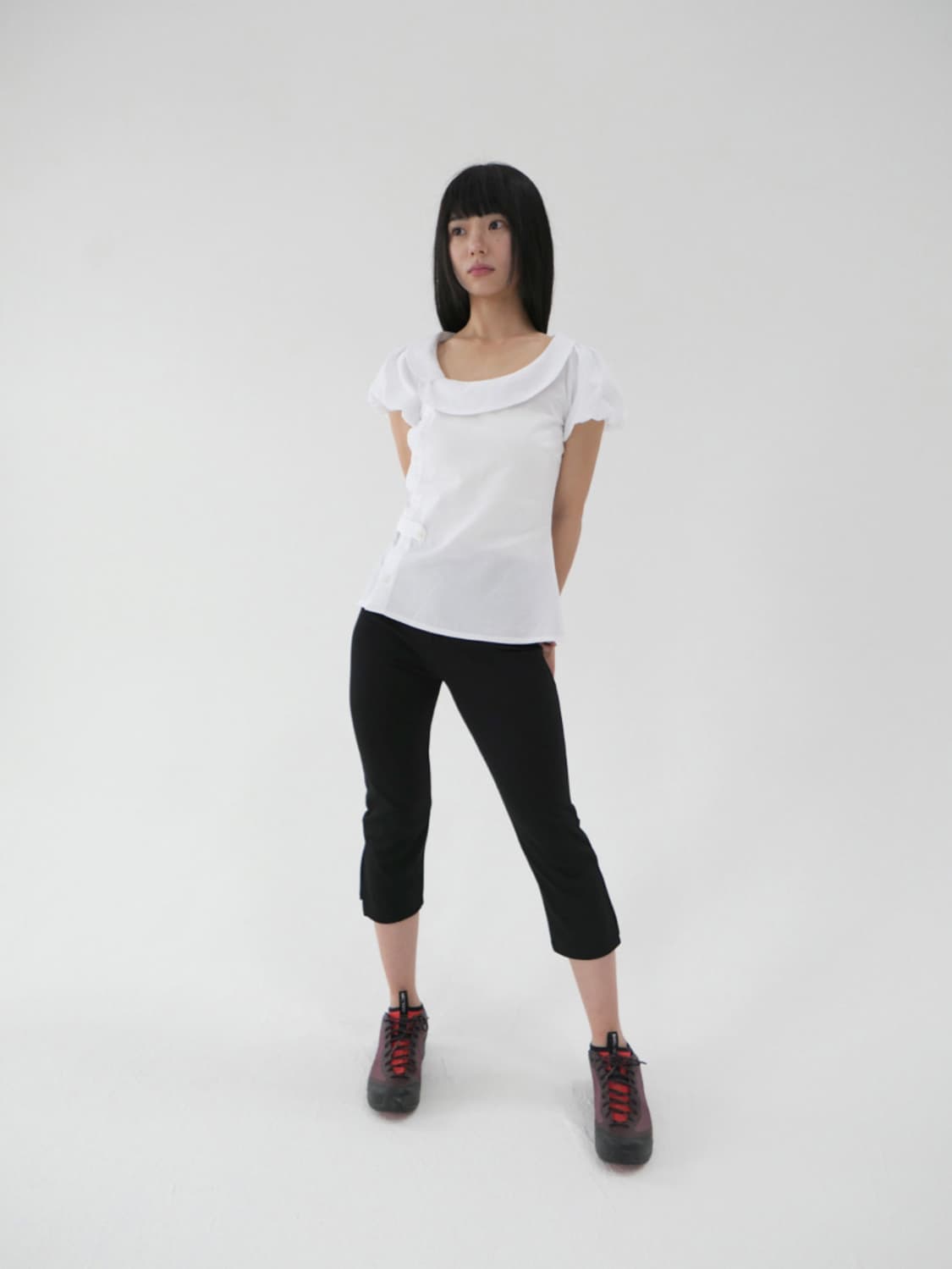 베이비랩 clover bl White Stripe 클로버 블라우스  상품이미지2