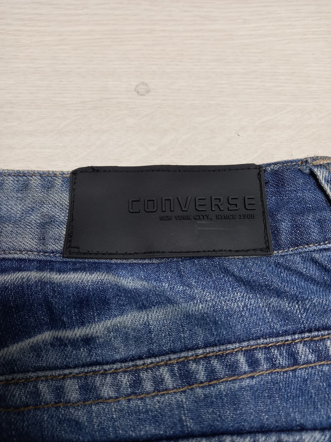 30 CONVERSE 데미지워싱 슬림일자 리페어진 30-229 상품이미지5