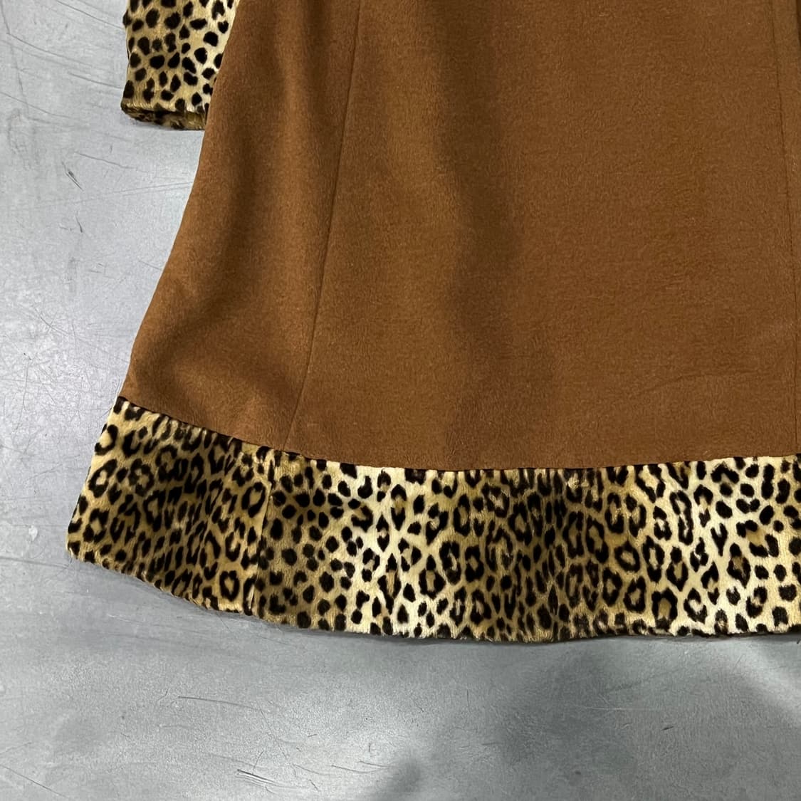  입생로랑 레오파드 울 코트 y14438 상품이미지4