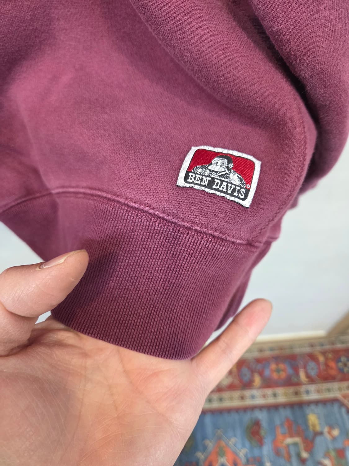 벤데이비스 화이트라벨 아이콘 자수 기모 맨투맨 xl 상품이미지7