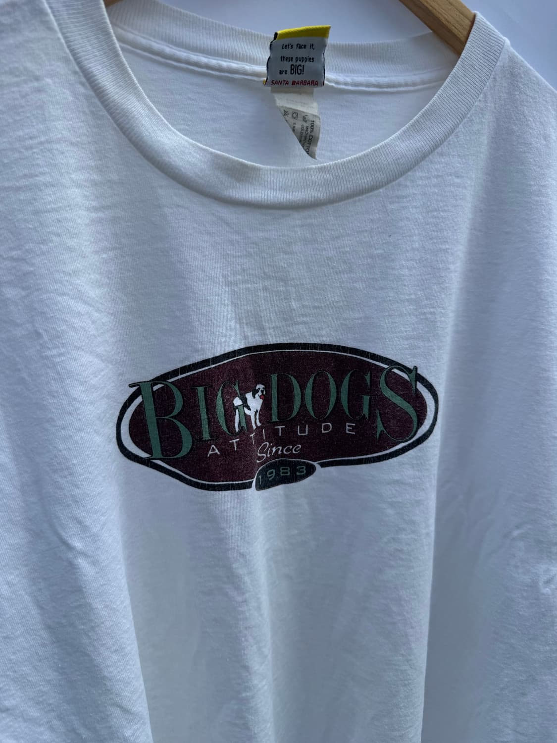 90s USA Big Dogs 빈티지 티 XL 상품이미지2