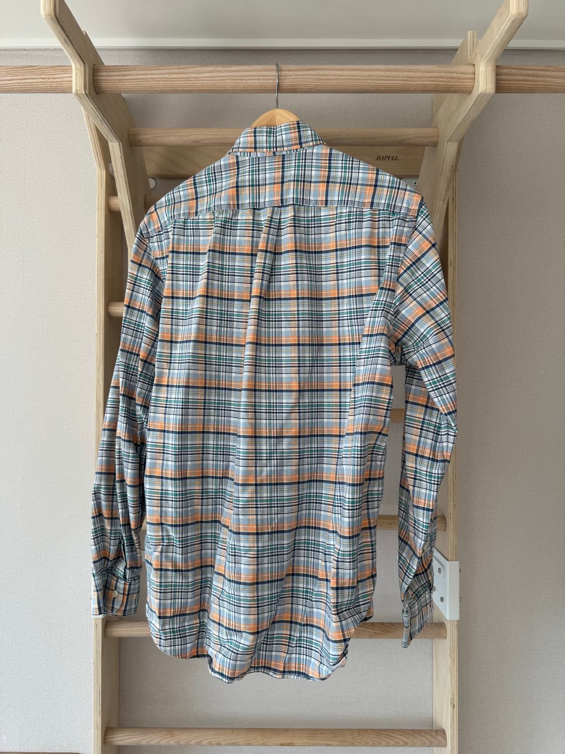 폴로 멀티포니 옥스포드 체크 셔츠 상품이미지5