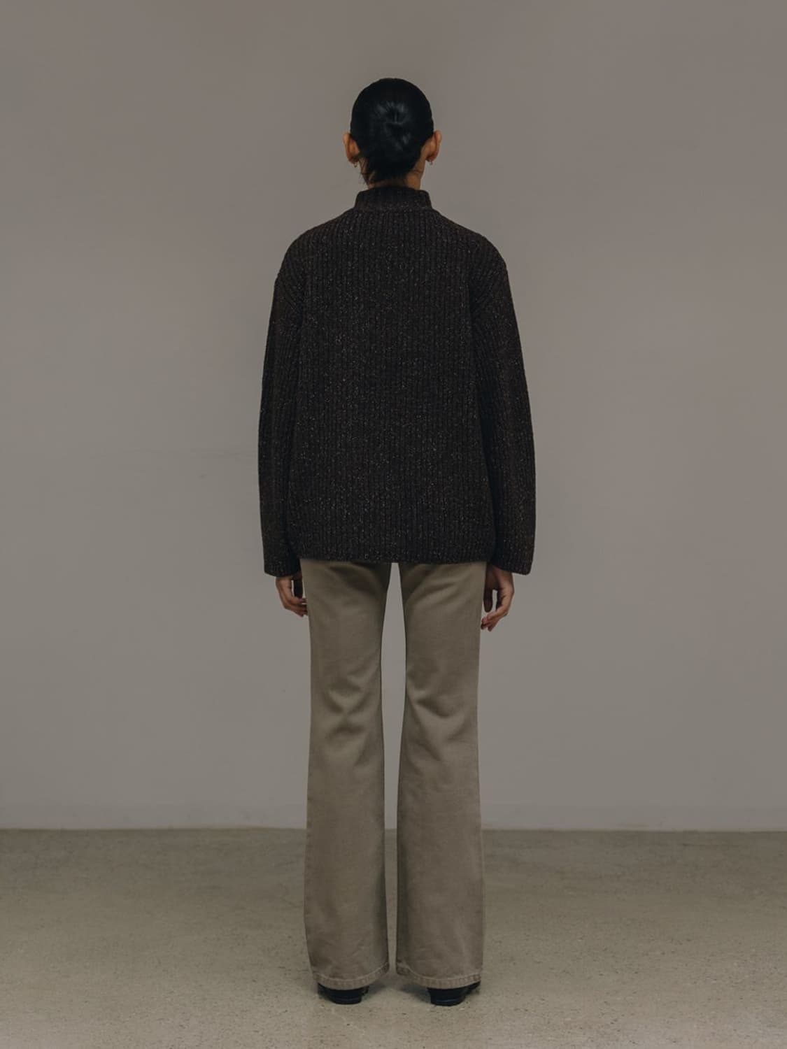 모이아 브라운 부츠컷 데님 S (정가 109,000원) 상품이미지4