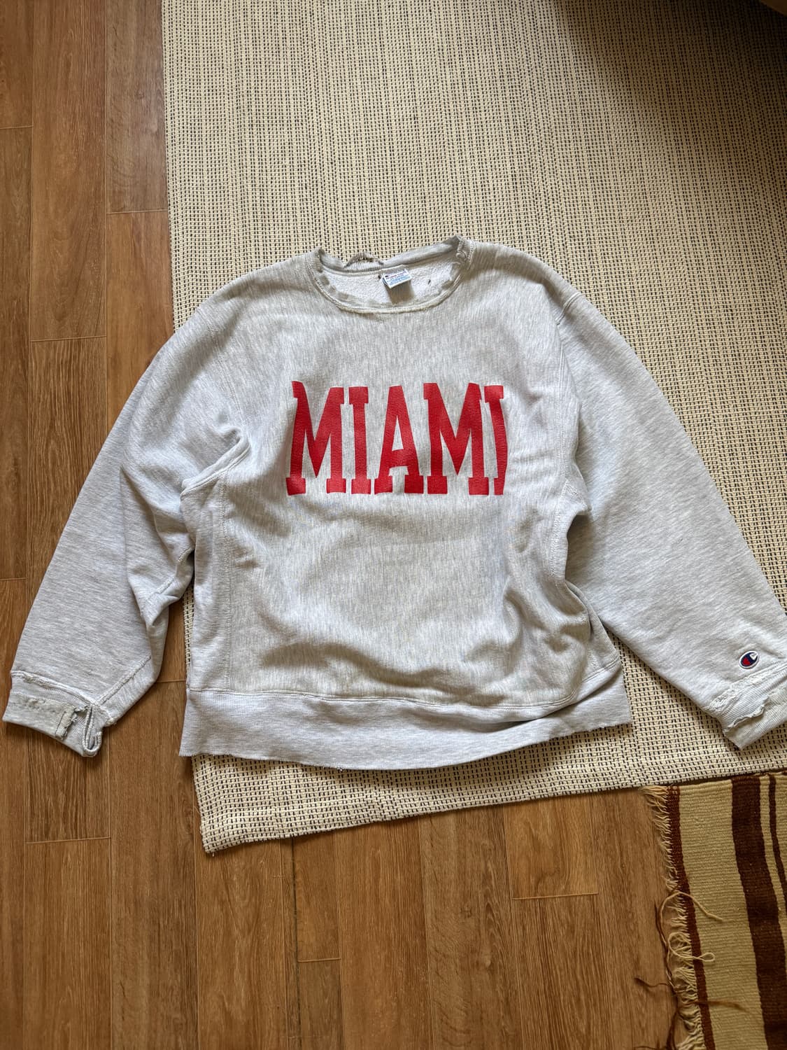 90s 빈티지 챔피온 리버스위브 디스 스웻셔츠 상품이미지1