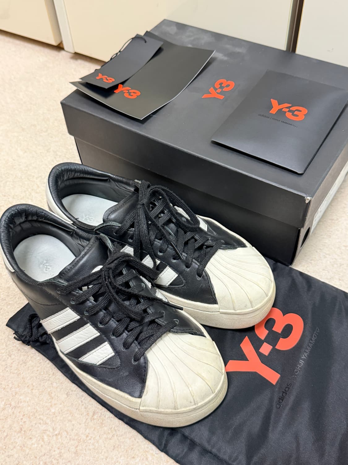 Y-3 아디다스 슈퍼스타 상품이미지1