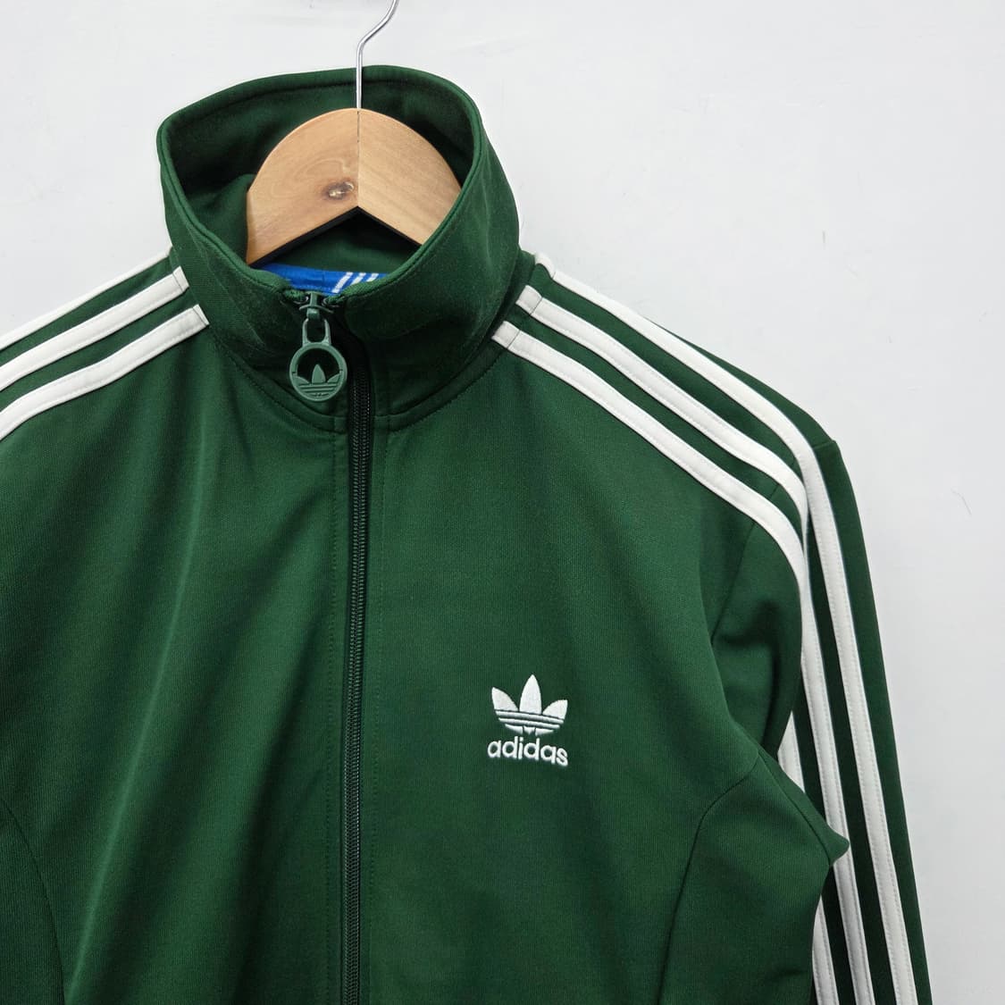 아디다스져지 삼선 트랙탑 자켓 그린 여m 상품이미지3