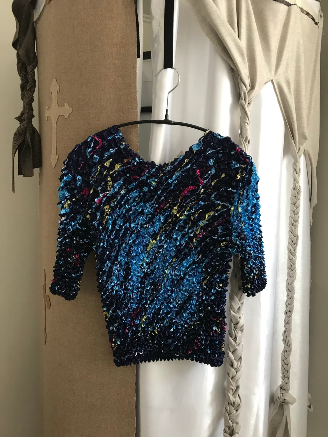 vintage pattern pop corn top 상품이미지8