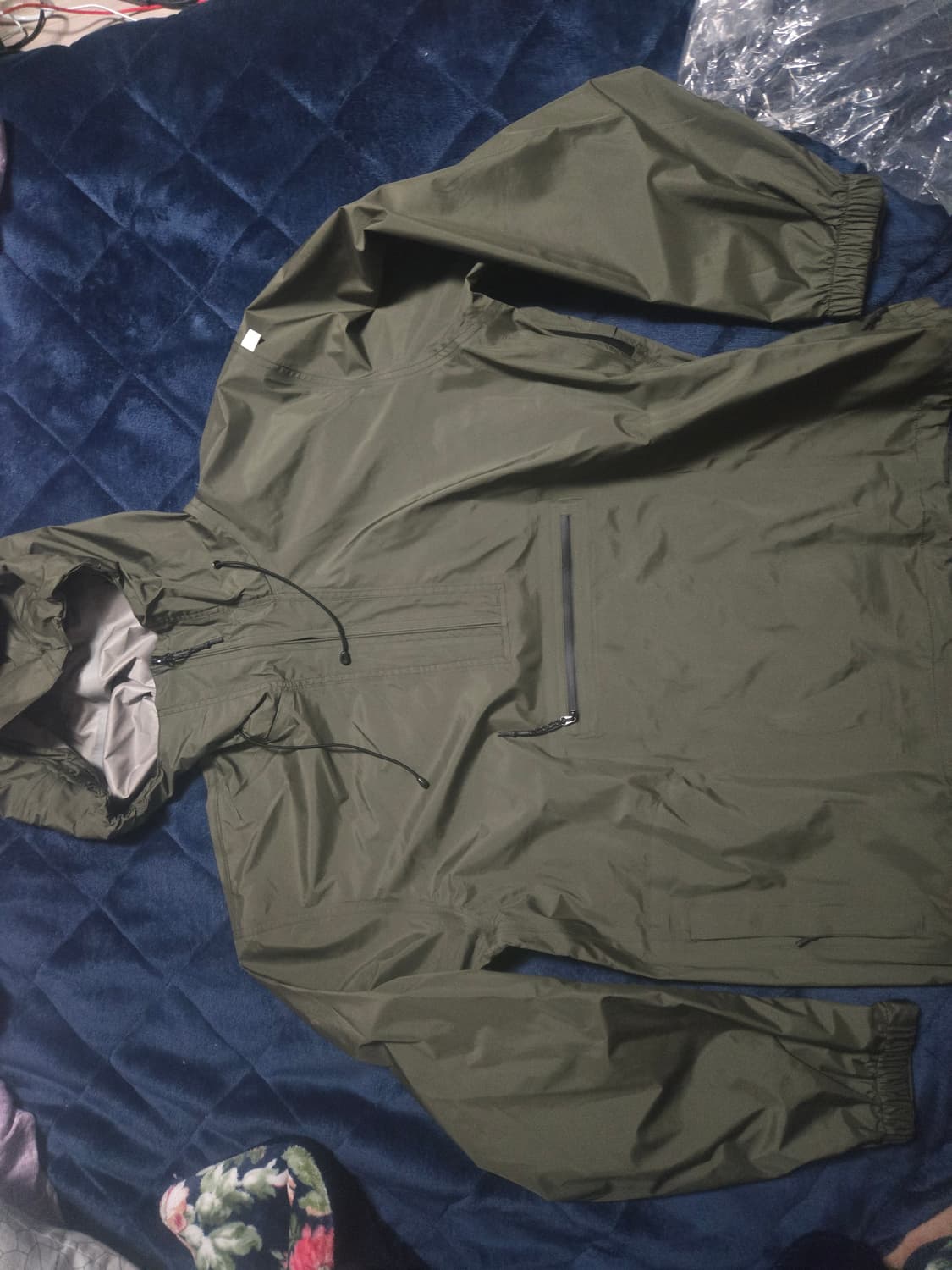 (새상품)fetch(페치) 올리브 색상 3layer 아노락자켓(주우재자켓 상품이미지4