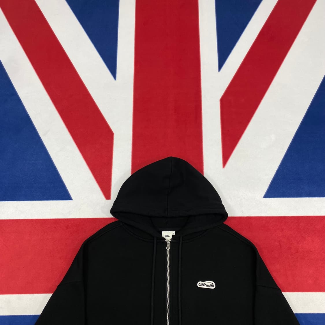 OiOi 오버핏 후드집업 M  상품이미지2