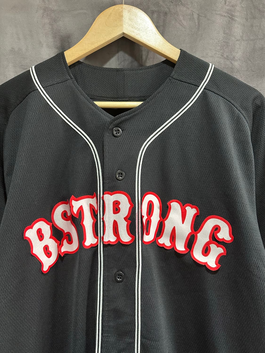 일본 Avis BSTRONG 베이스볼 저지 야구 유니폼 실측L 상품이미지1