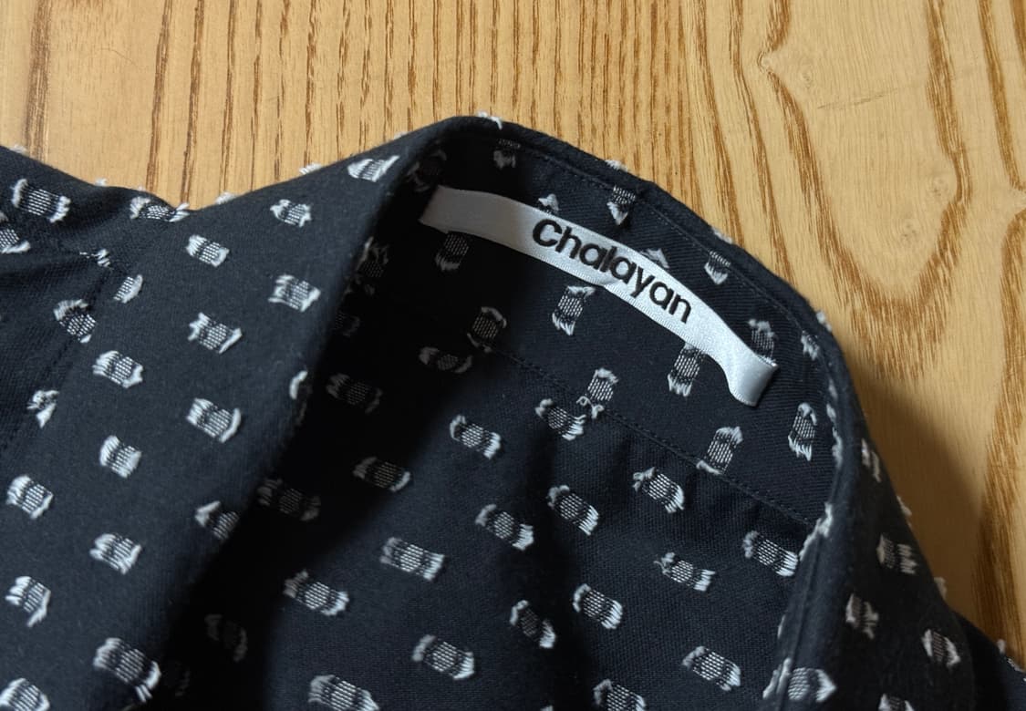 Chalayan embroidery pattern shirt 상품이미지3