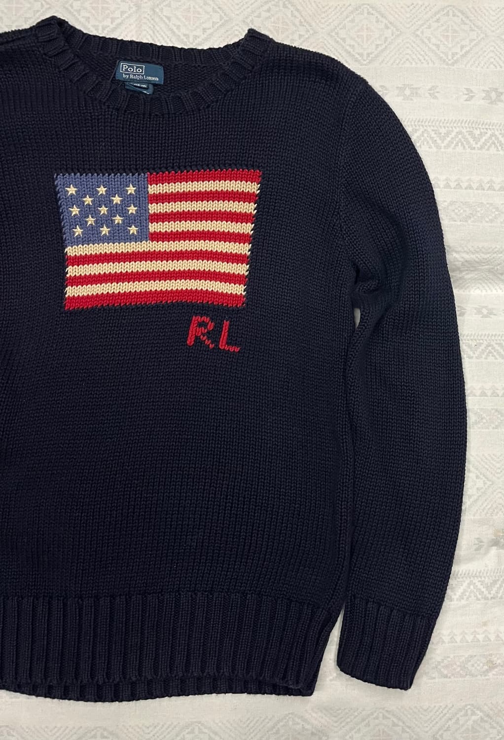 폴로 랄프로렌 성조기 니트 상품이미지3
