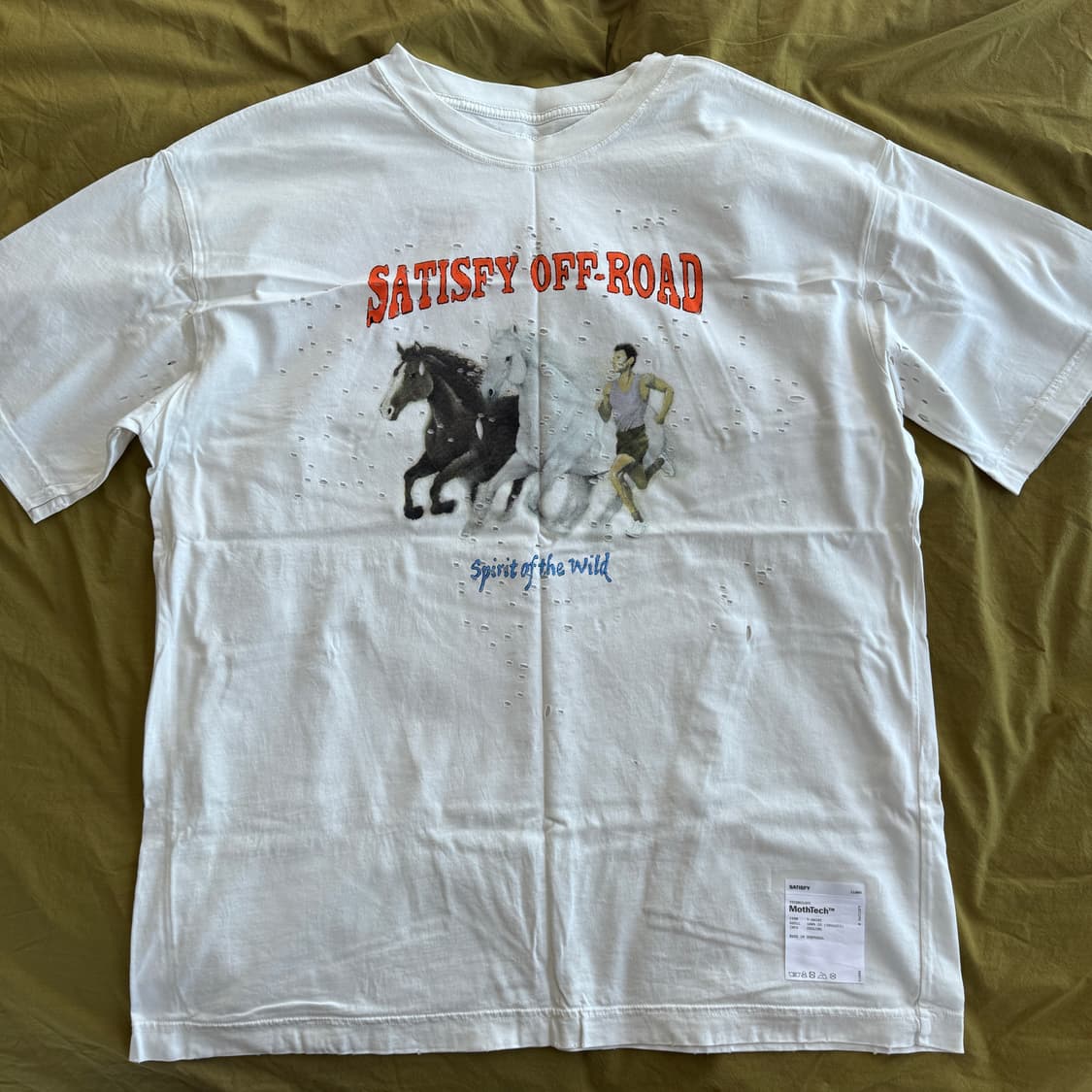 [3] 새티스파이 모스테크 티셔츠 새상품 상품이미지2