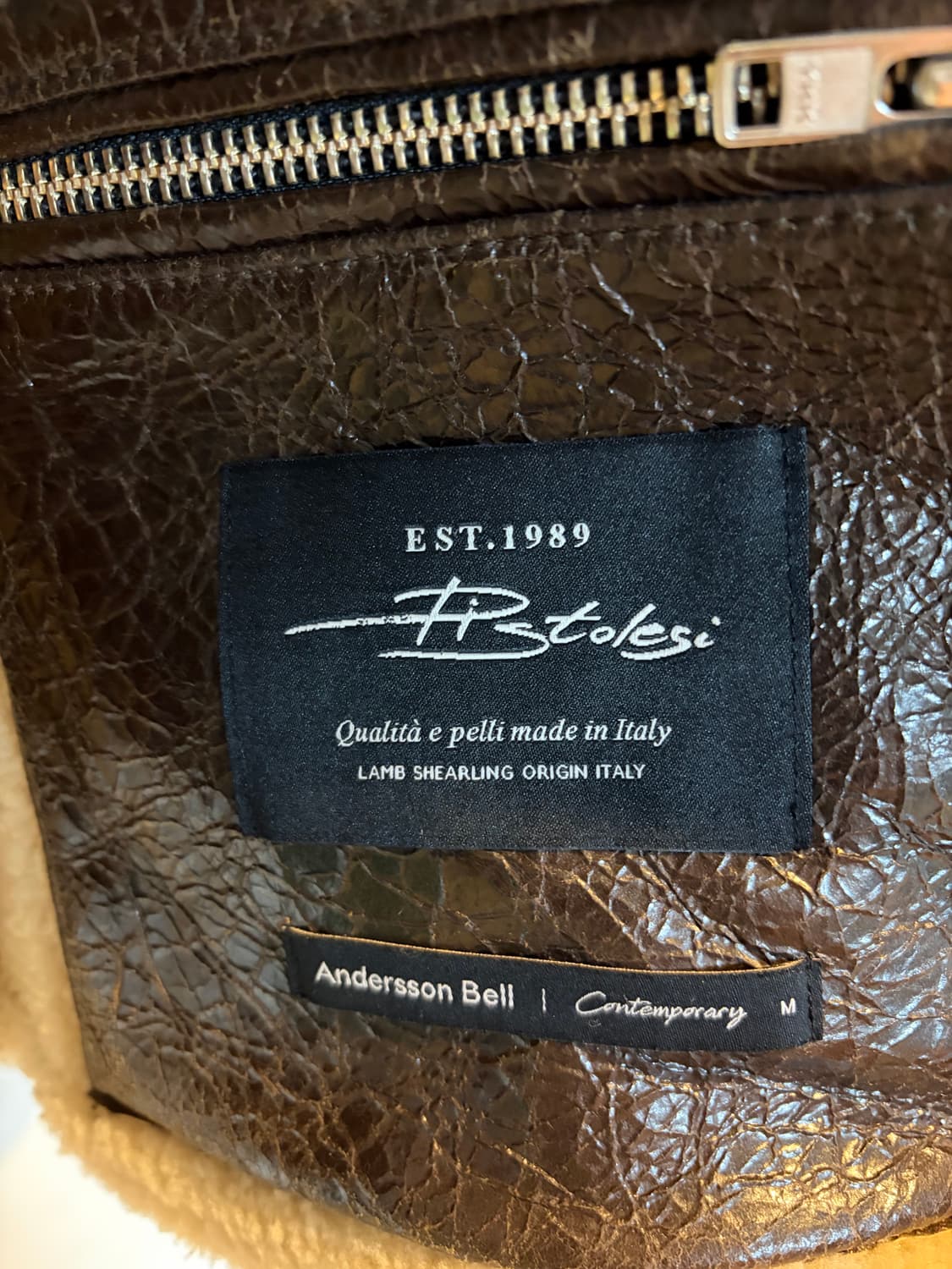 앤더슨벨 무스탕 자켓 상품이미지2