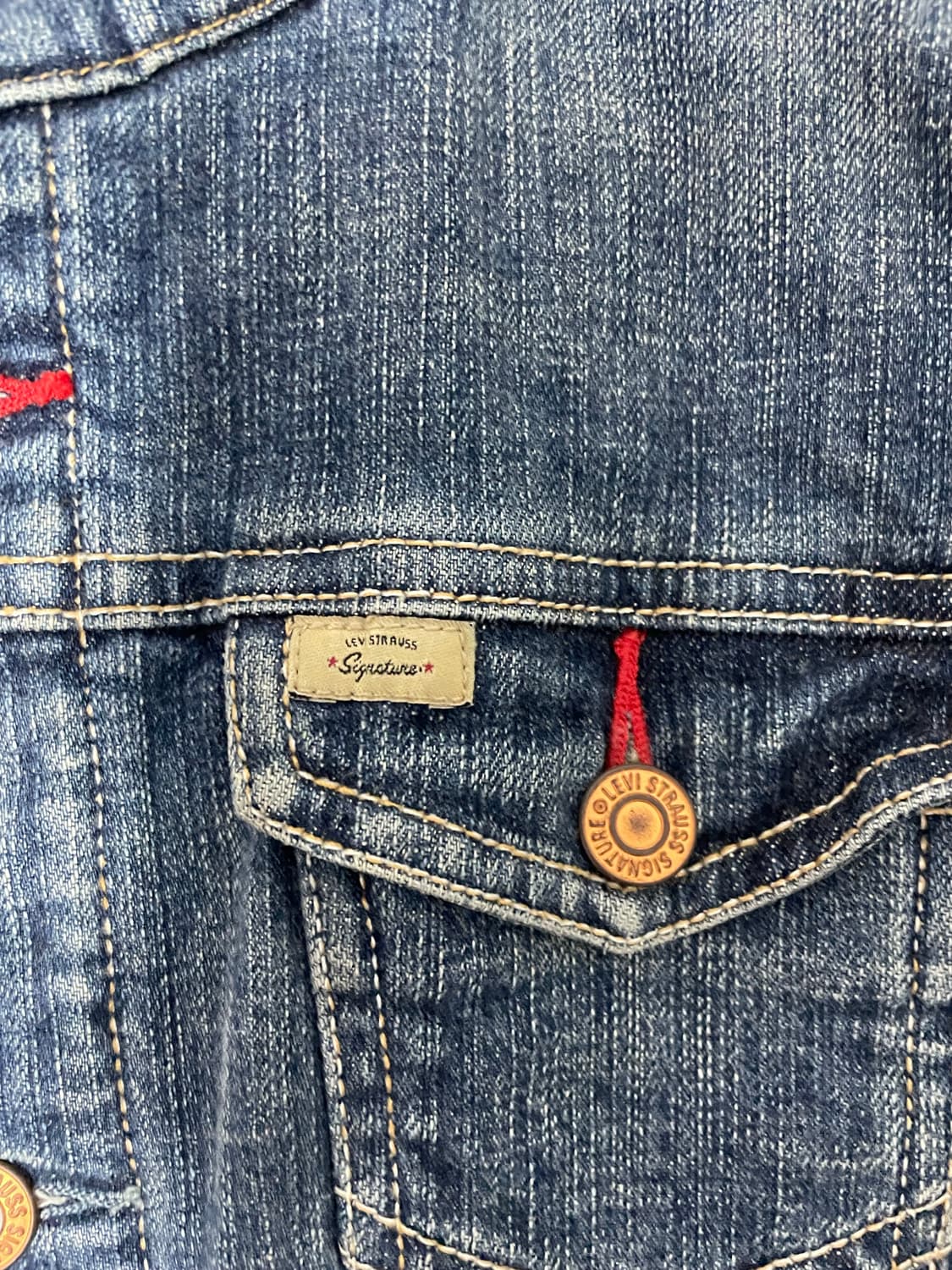 리바이스 시그니처 라인 데님자켓 쉐르파 상품이미지2