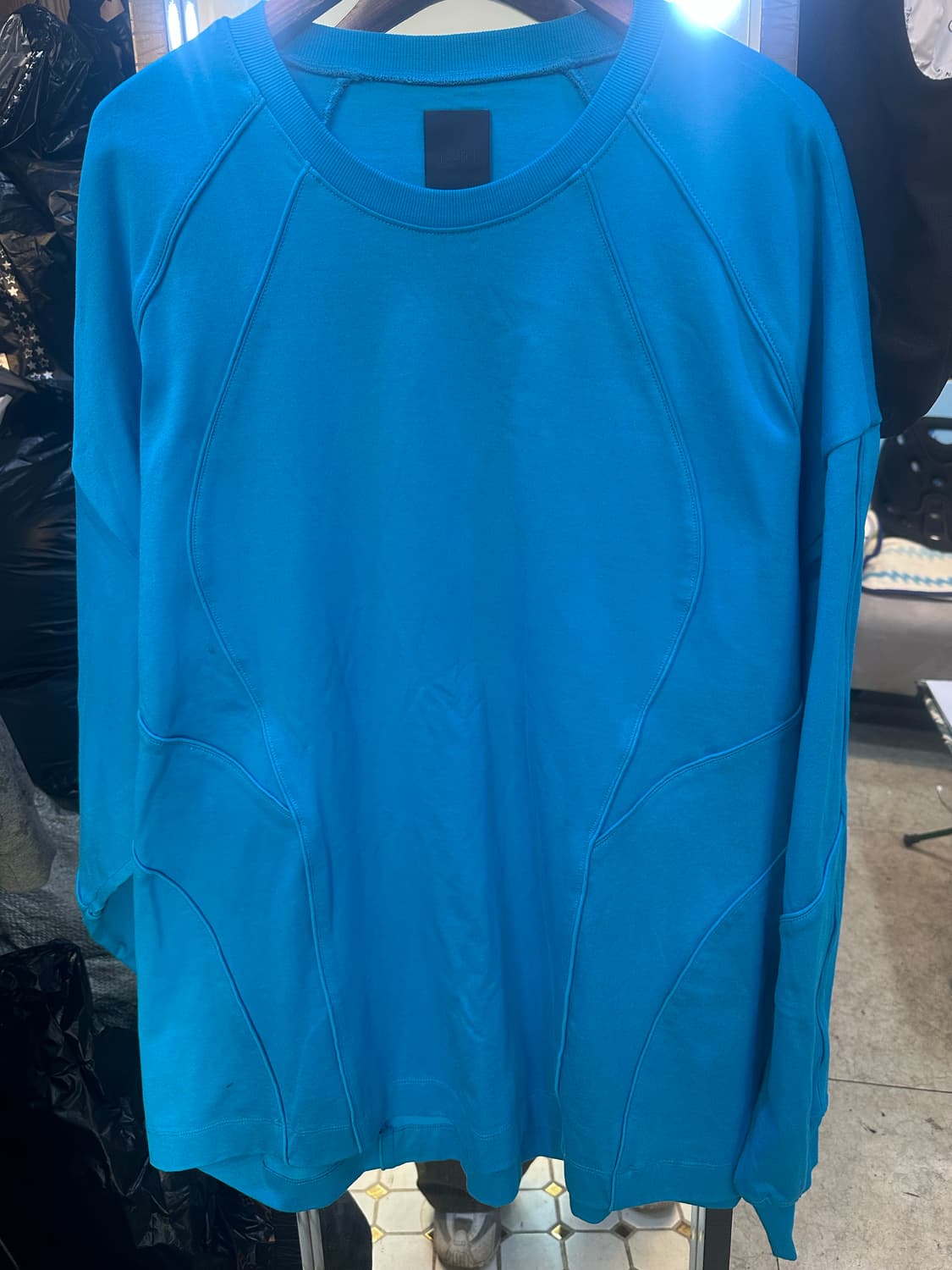 JUUN.J 준지 레이서 파이핑 롱슬리브 상품이미지1