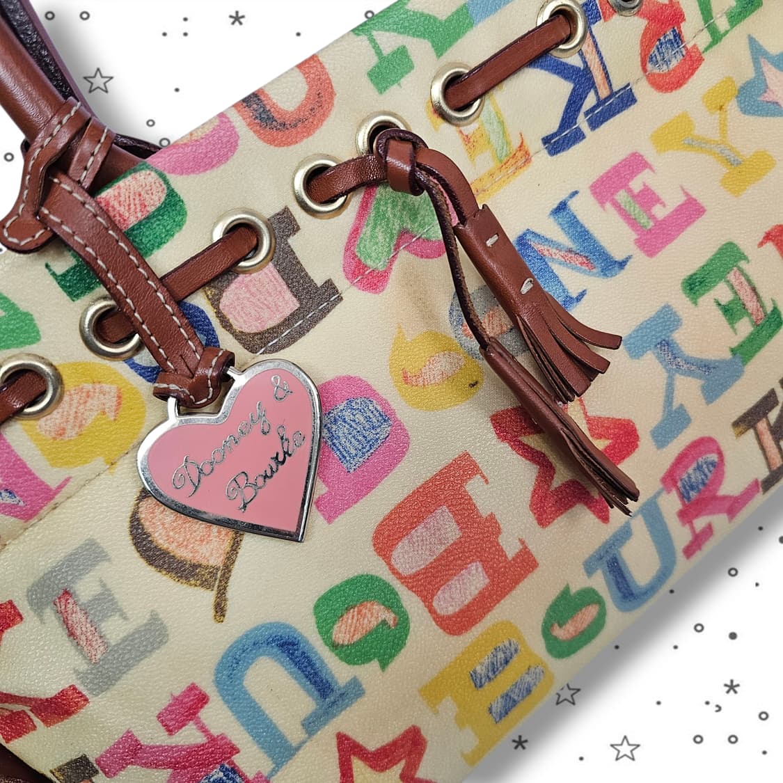 Dooney&Bourke 두니앤부르크 레인보우 그래피티 핸드백 상품이미지2