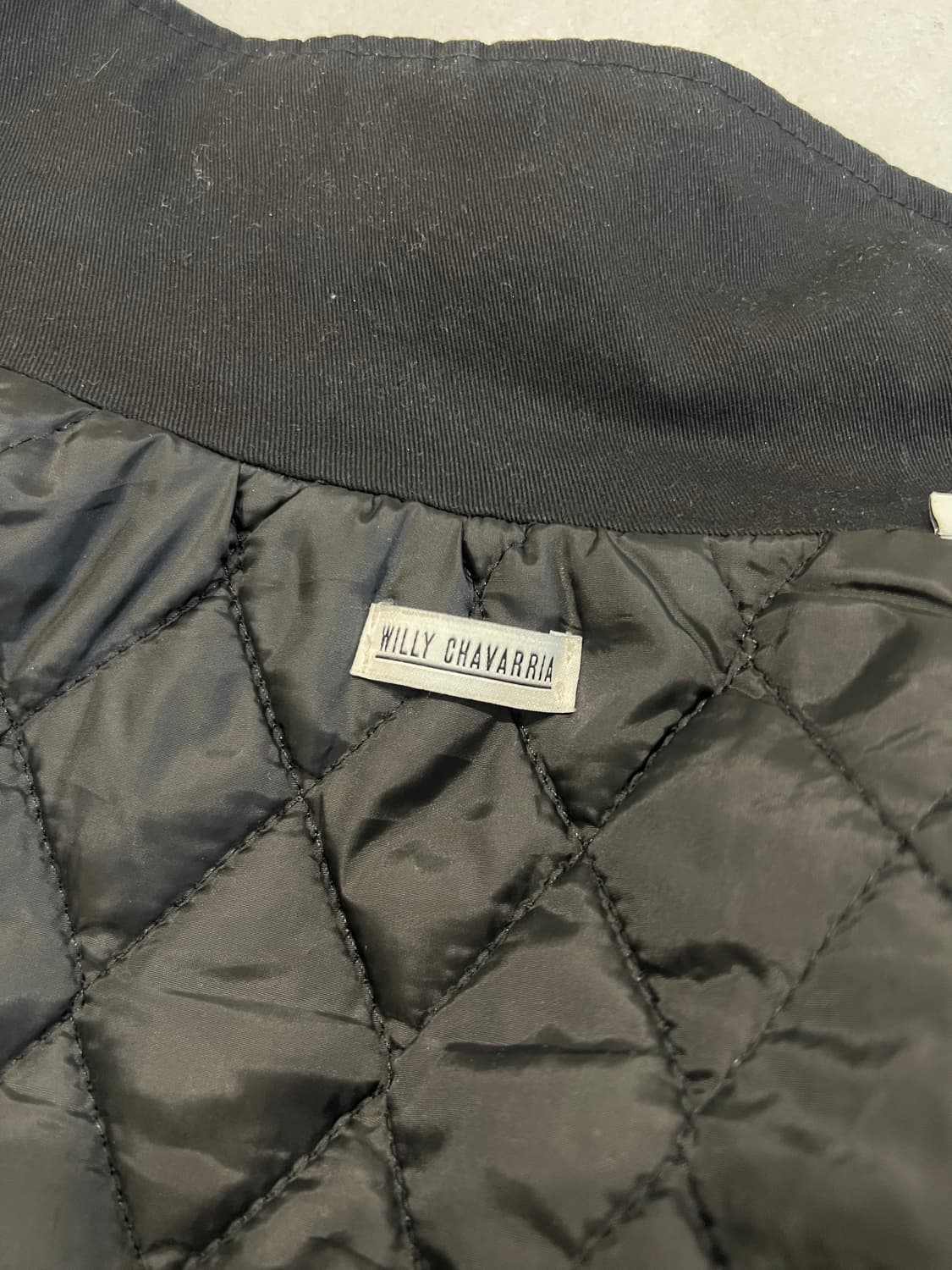 윌리차바리아 나이트 스토커 자켓  블랙 s 상품이미지8