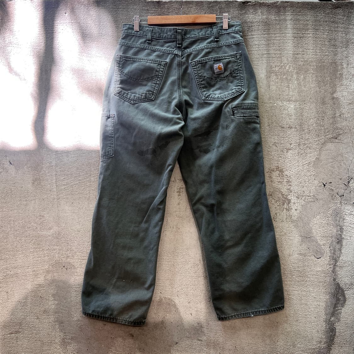 칼하트 FR CAT2 워크 팬츠 모스그린 상품이미지5