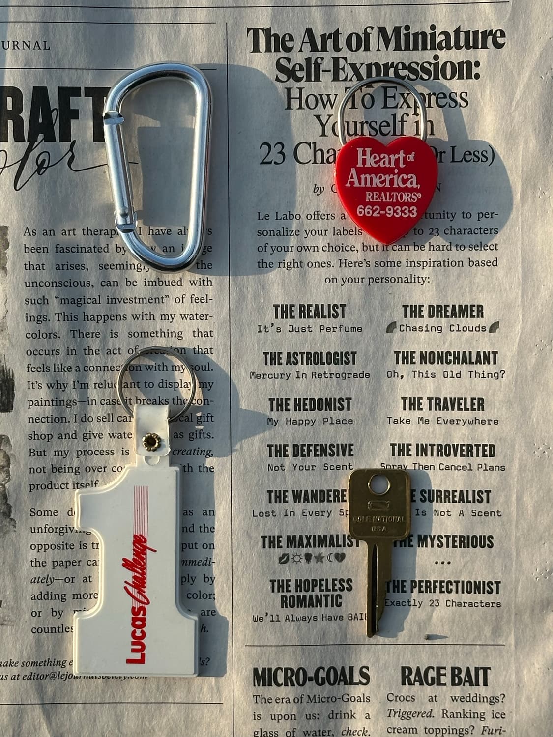 [EAST] America vintage keyring 상품이미지1