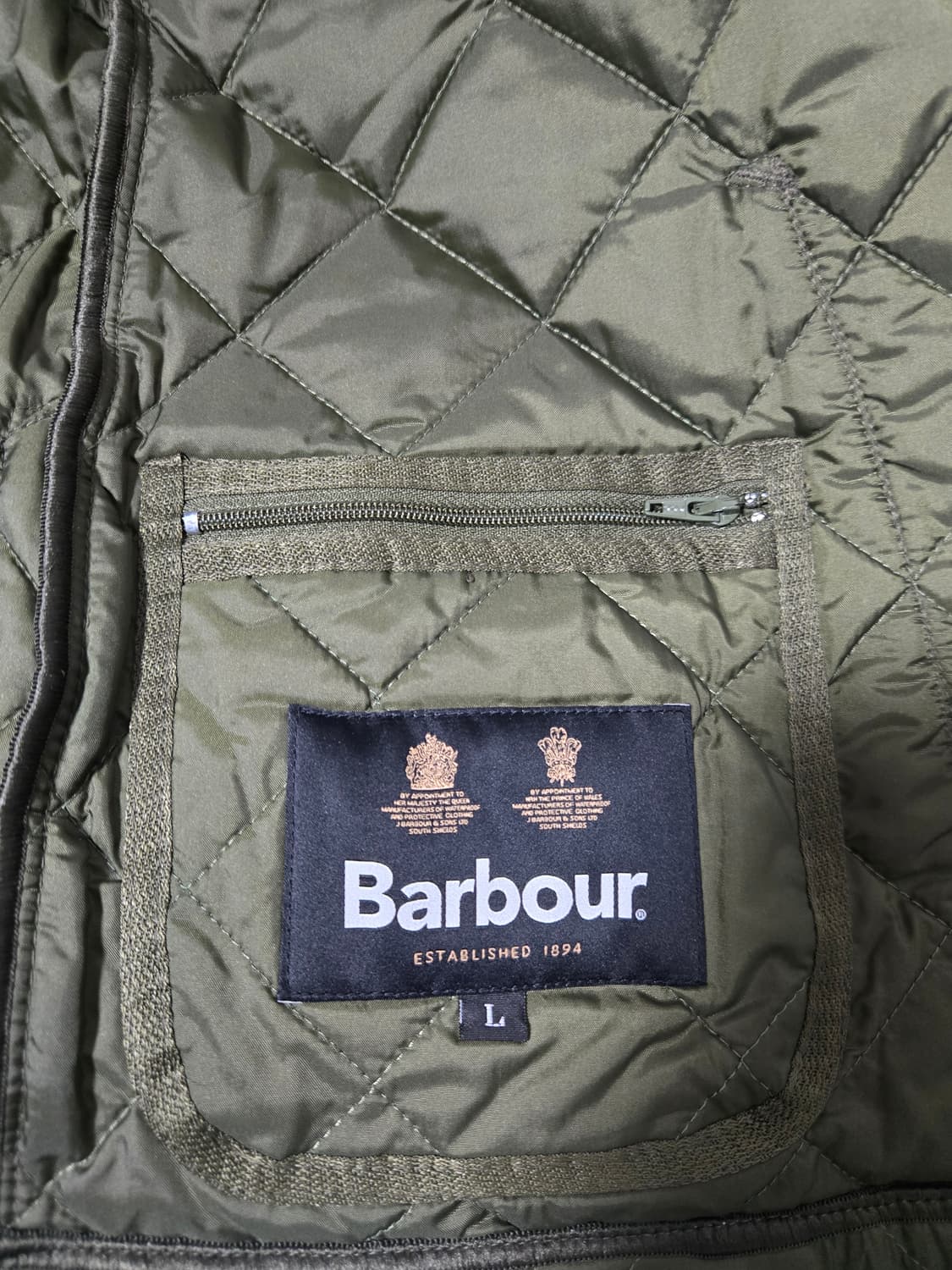 BARBOUR 리데스데일 퀼팅 자켓 상품이미지3