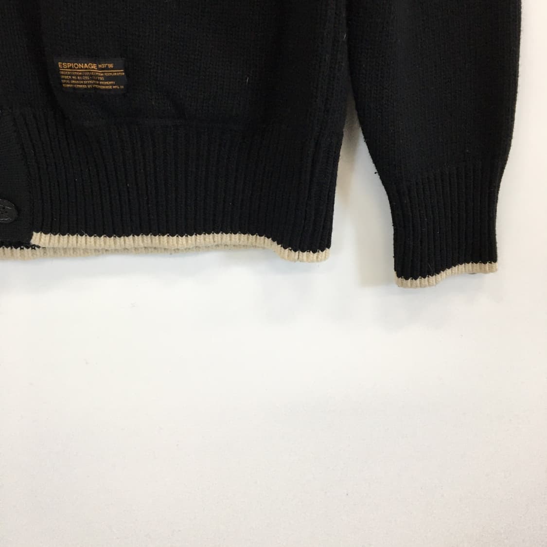 에스피오나지 램스울 헤비웨이트가디건 XL 상품이미지2